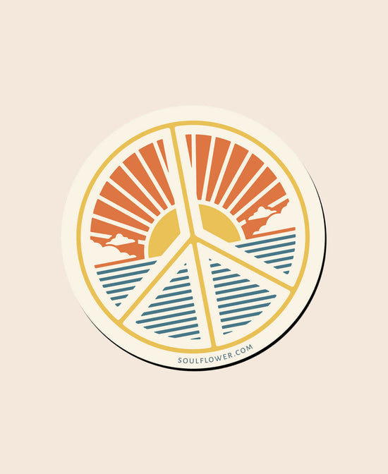 Peace Scene Magnet - Peace Scene Magnet | Cool Fridge Magnets | Soul Flower