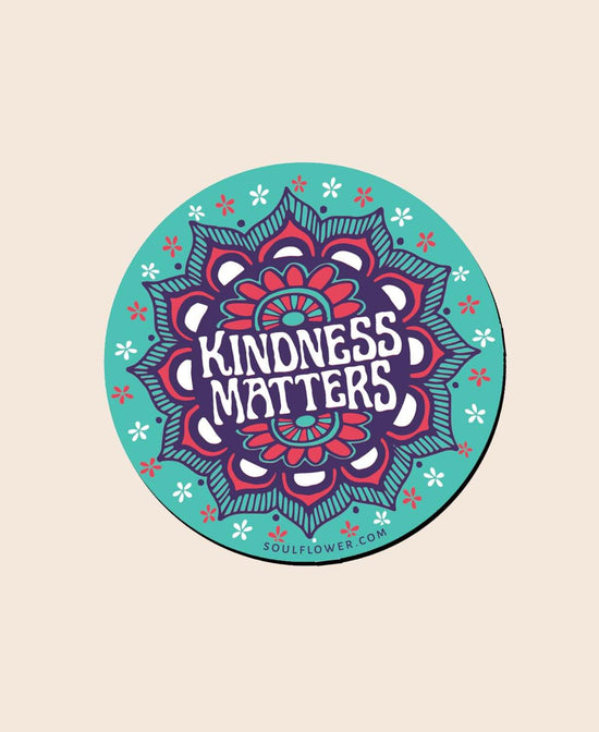 Kindness Matters Magnet - Kindness Magnet | Cool Fridge Magnets | Soul Flower