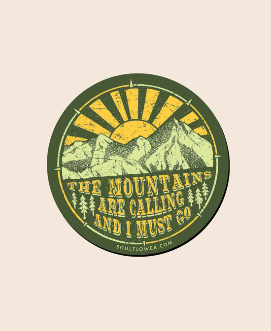 Mountains Magnet - Mountains Magnet | Hippie Magnets | Soul Flower
