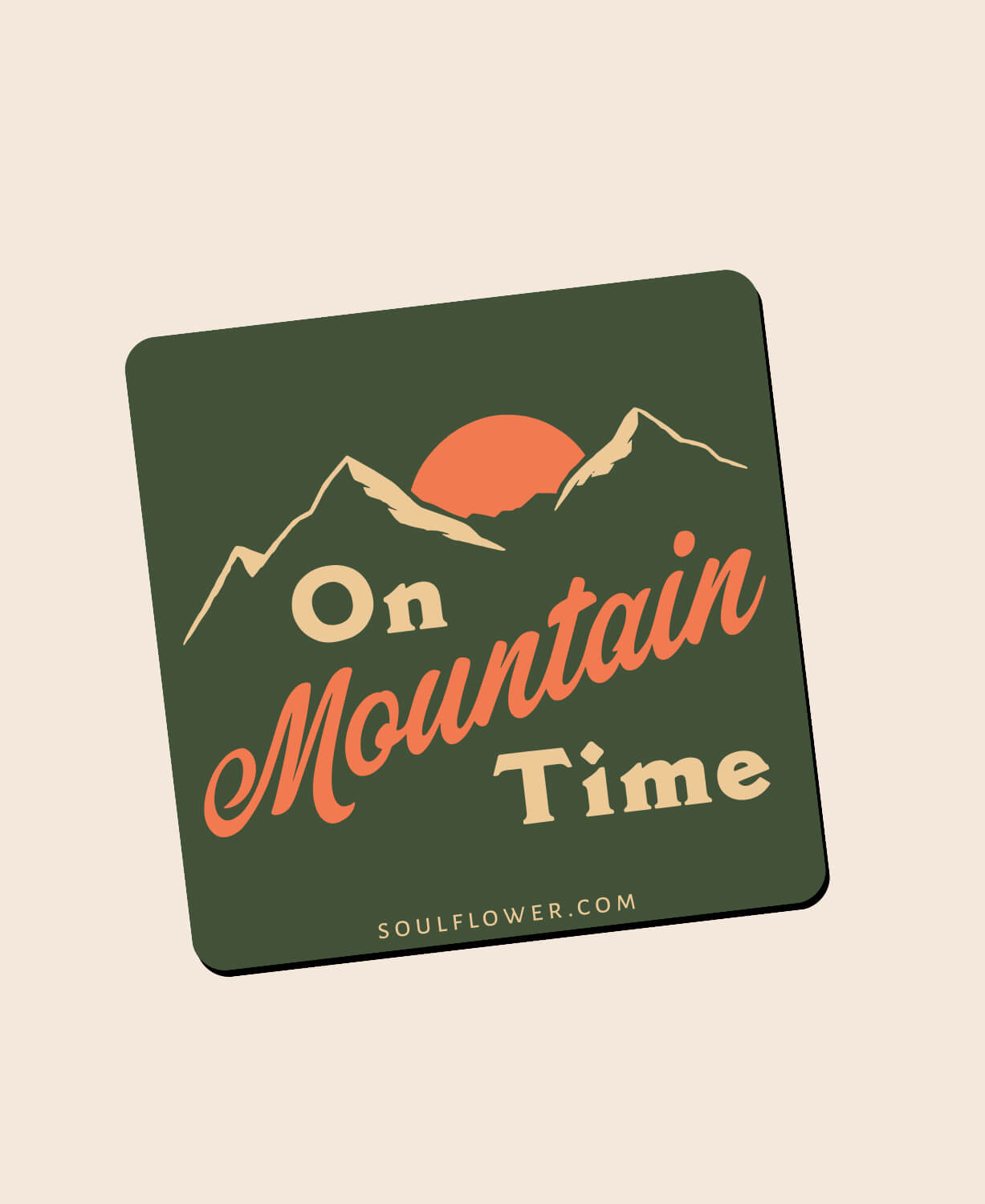 On Mountain Time Magnet