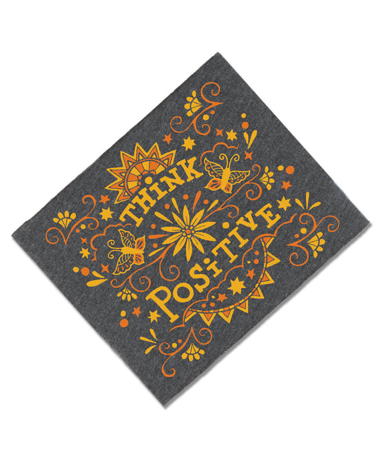 Think Positive Boho Headband - Think Positive Headband | Bandeau Headband | Soul Flower