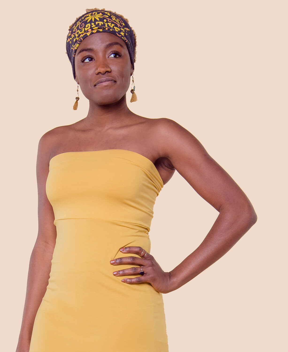 Think Positive Boho Headband Women