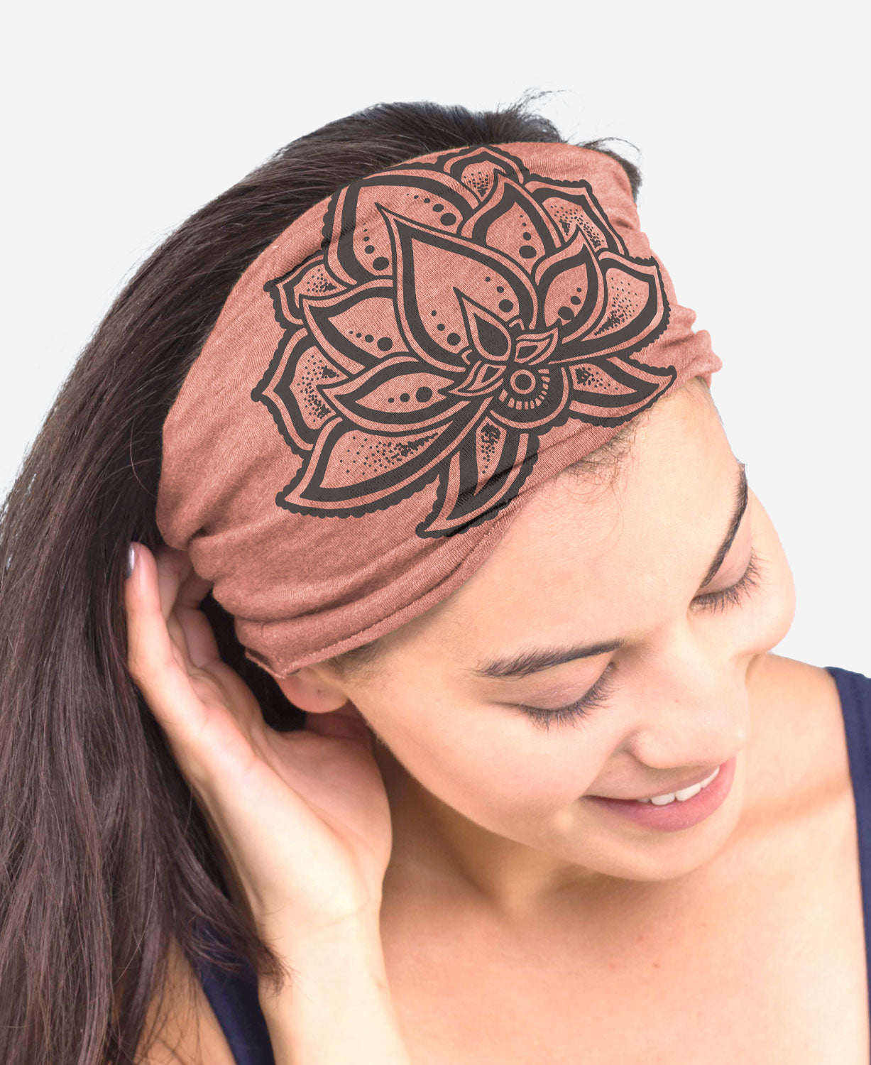 NEW! Jewel Lotus Boho Headband Women