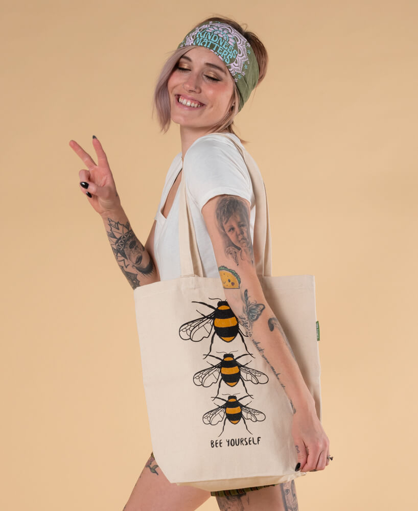 Bee Yourself Eco Tote Bag