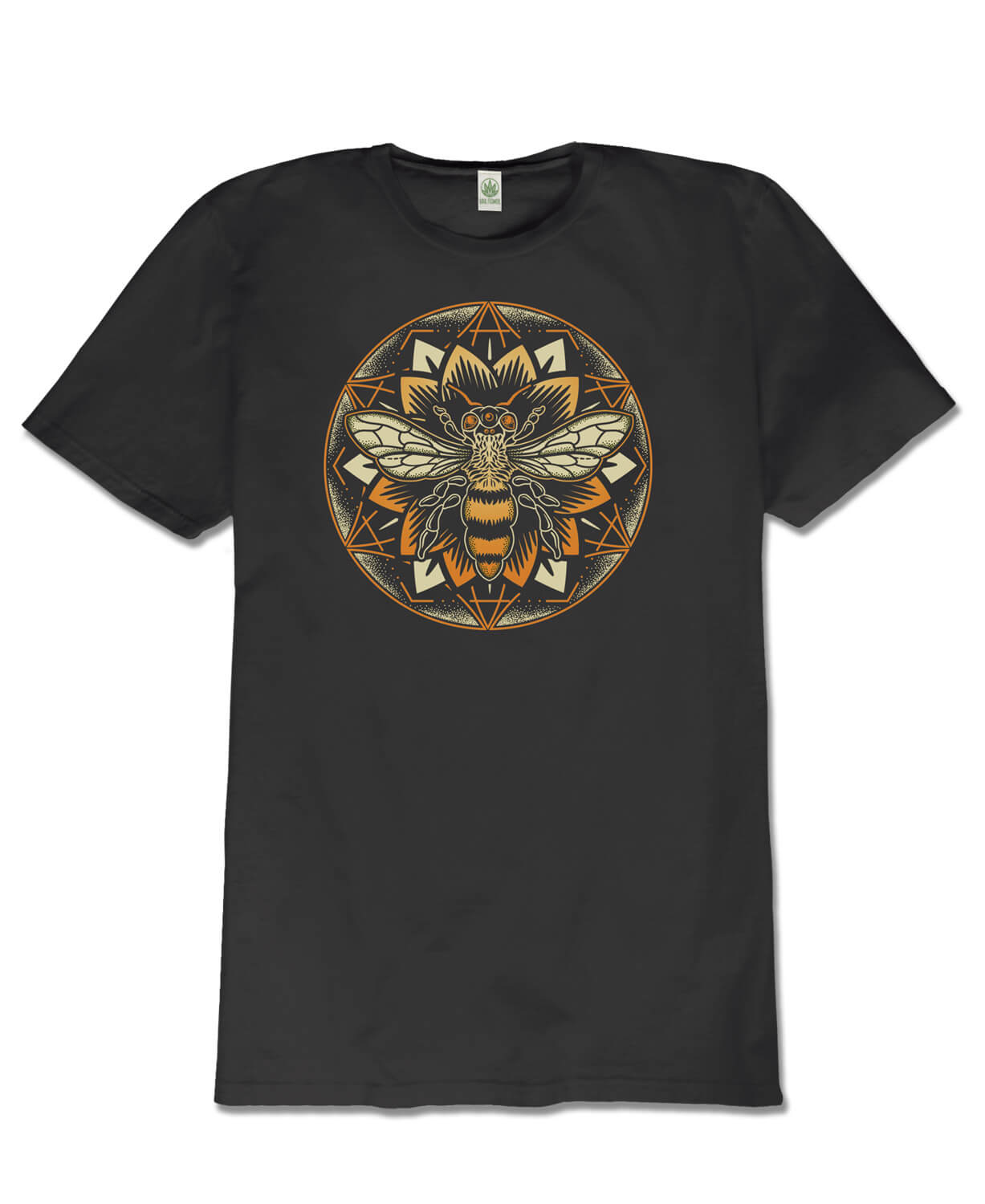 Bee Mandala Organic T-Shirt - Unisex
