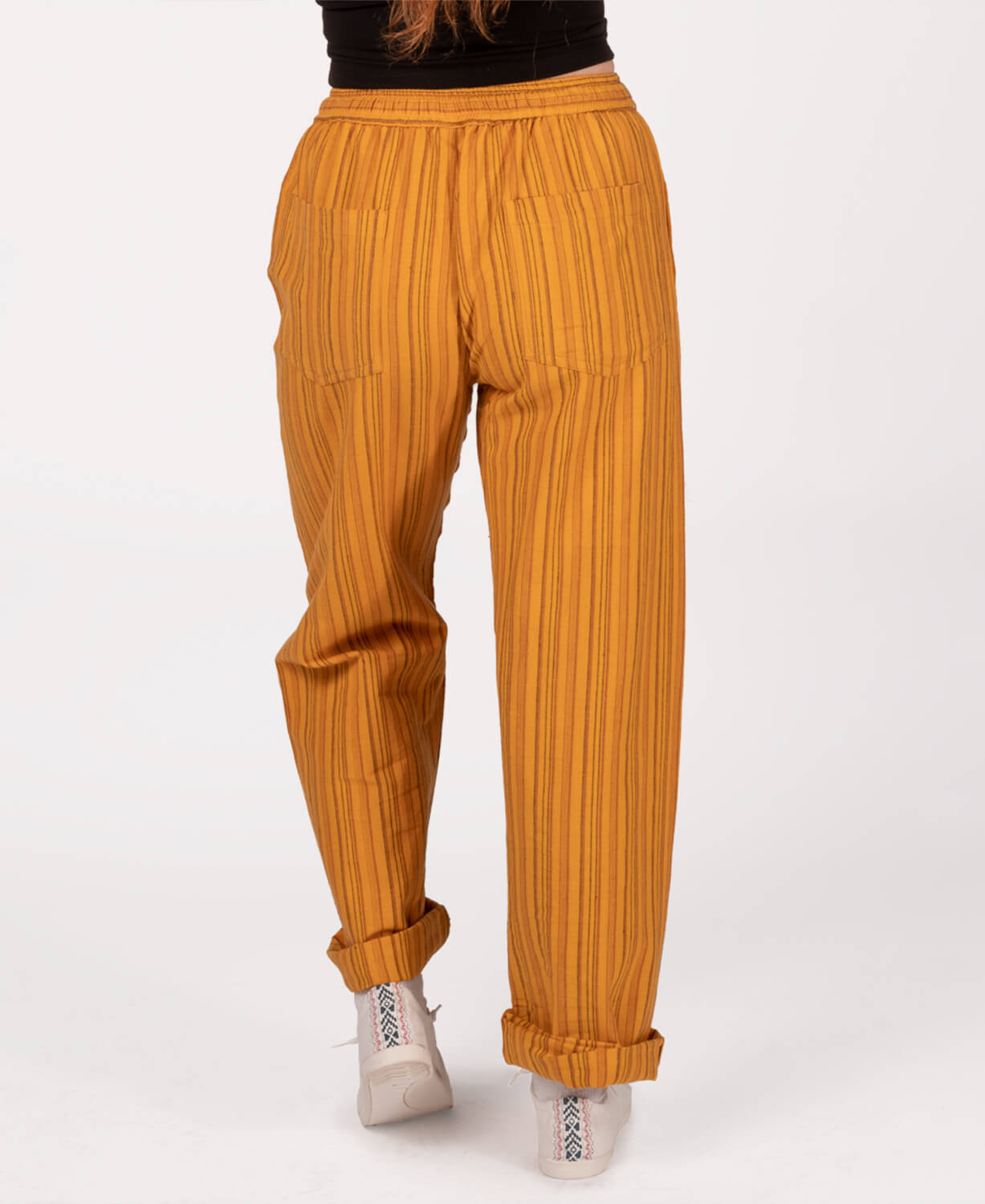 Striped Hippie Lounge Pants - Pineapple Express Women