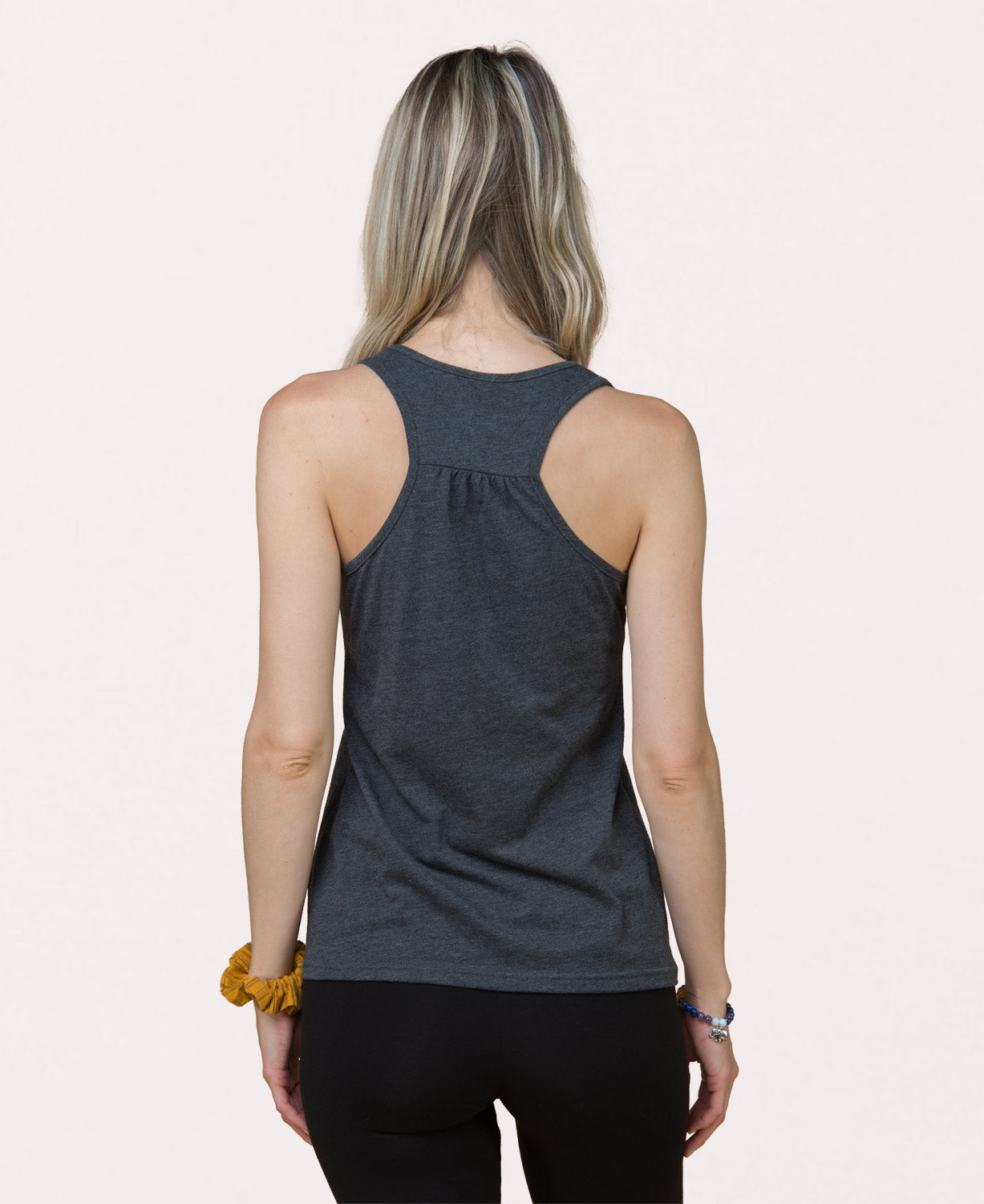 Bee Mandala Recycled Racerback Tank Women
