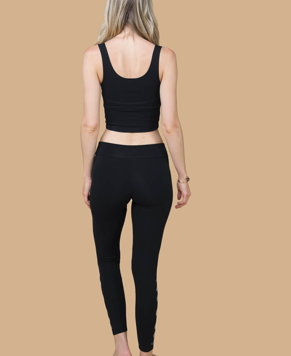 Lunar Phases Organic Cotton Leggings Women