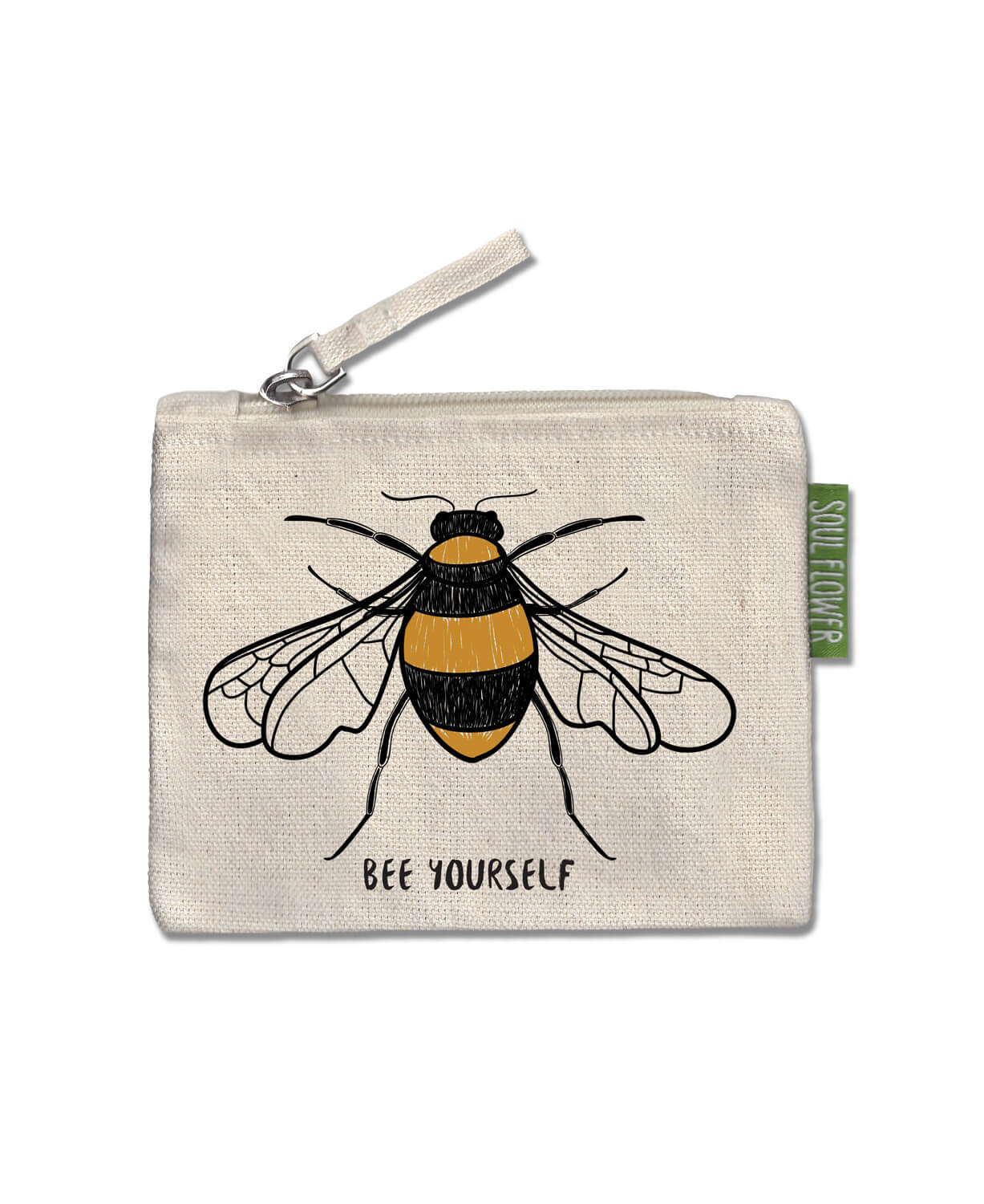 Bee Yourself Small Zipper Pouch