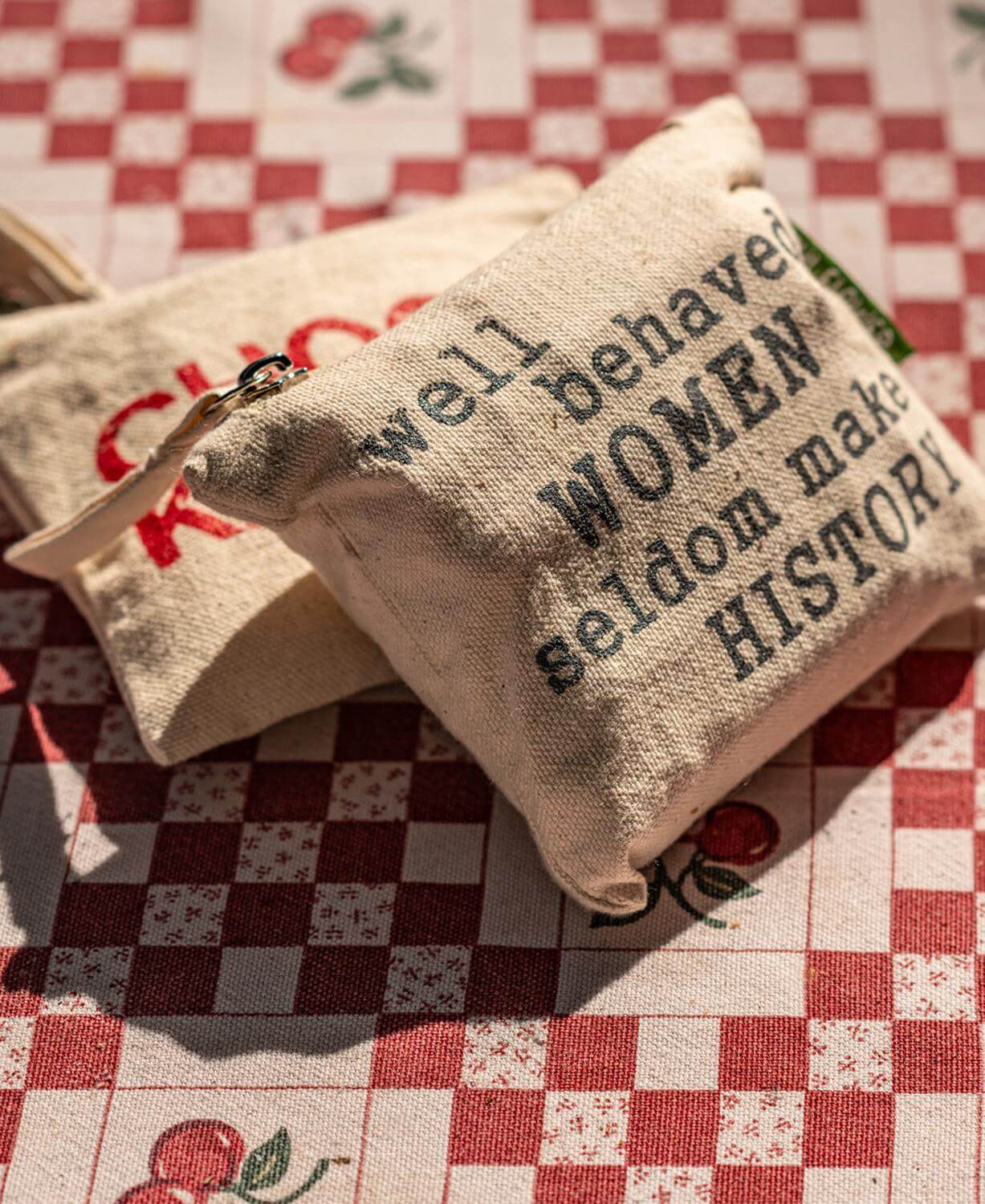 Well Behaved Women Small Zipper Pouch