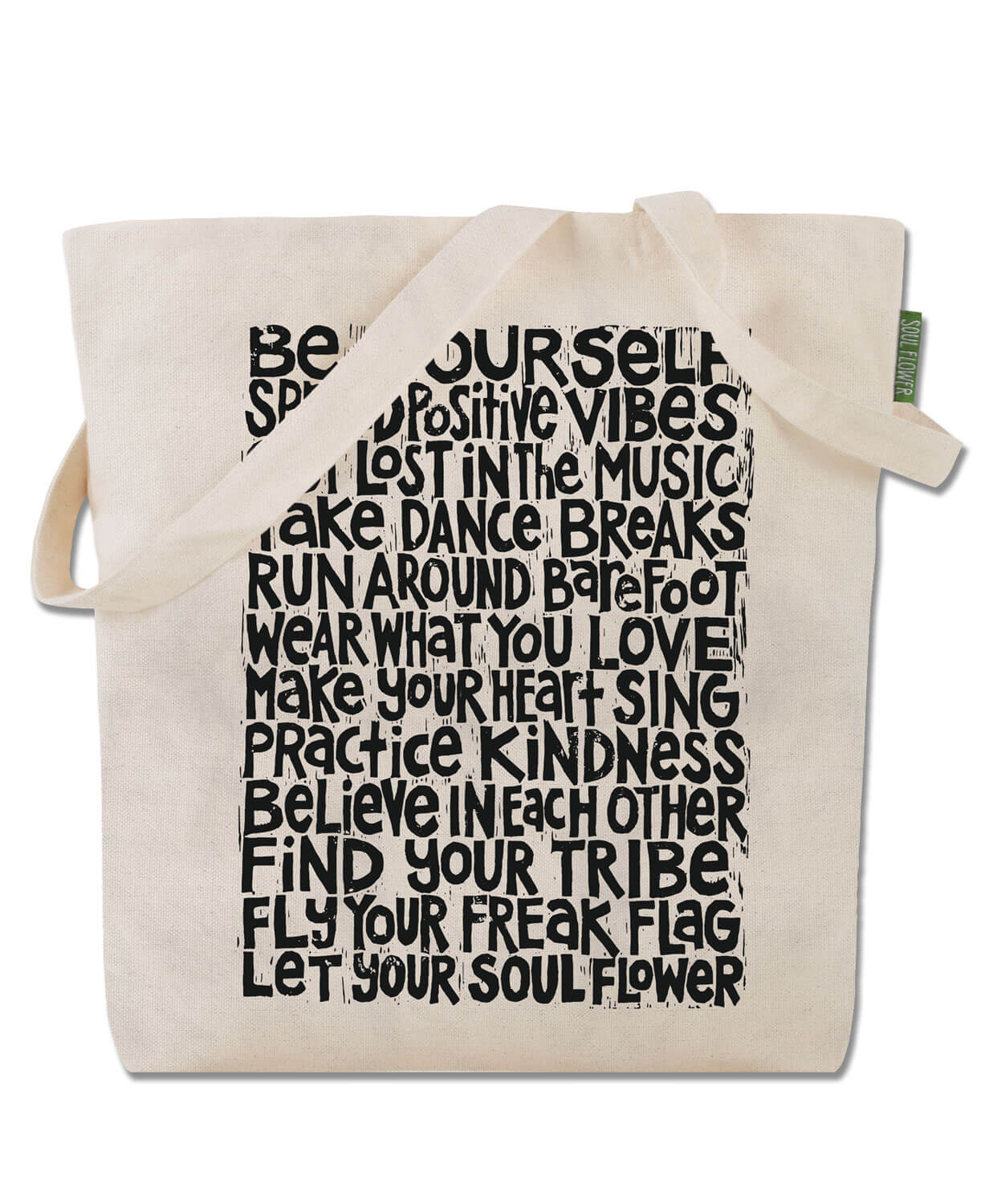 Soul Flower Manifesto Eco Tote Bag