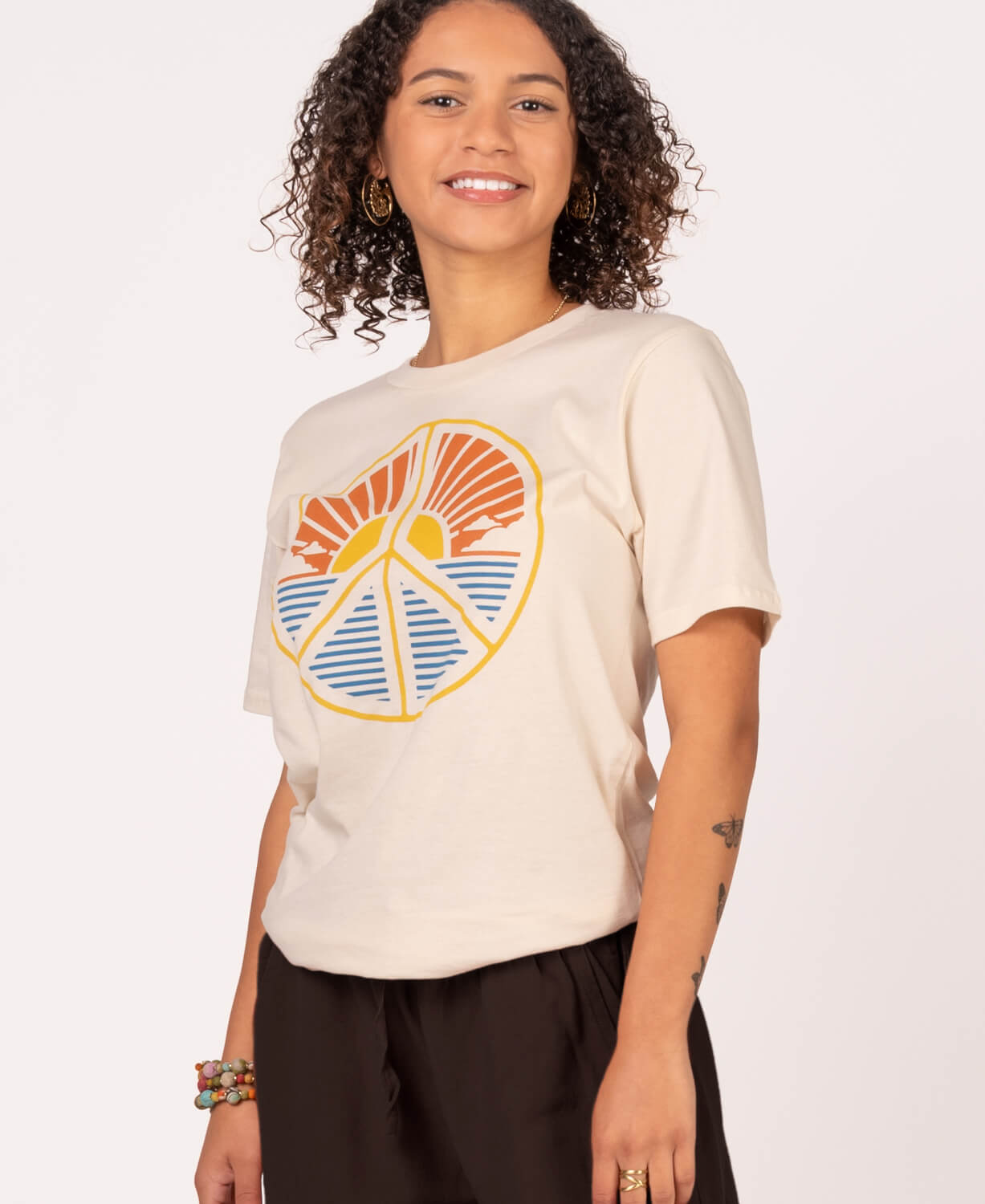 Peace Scene Organic T-Shirt - Unisex Women