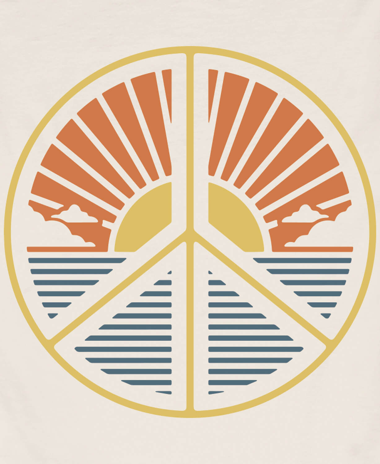 Peace Scene Organic T-Shirt - Unisex