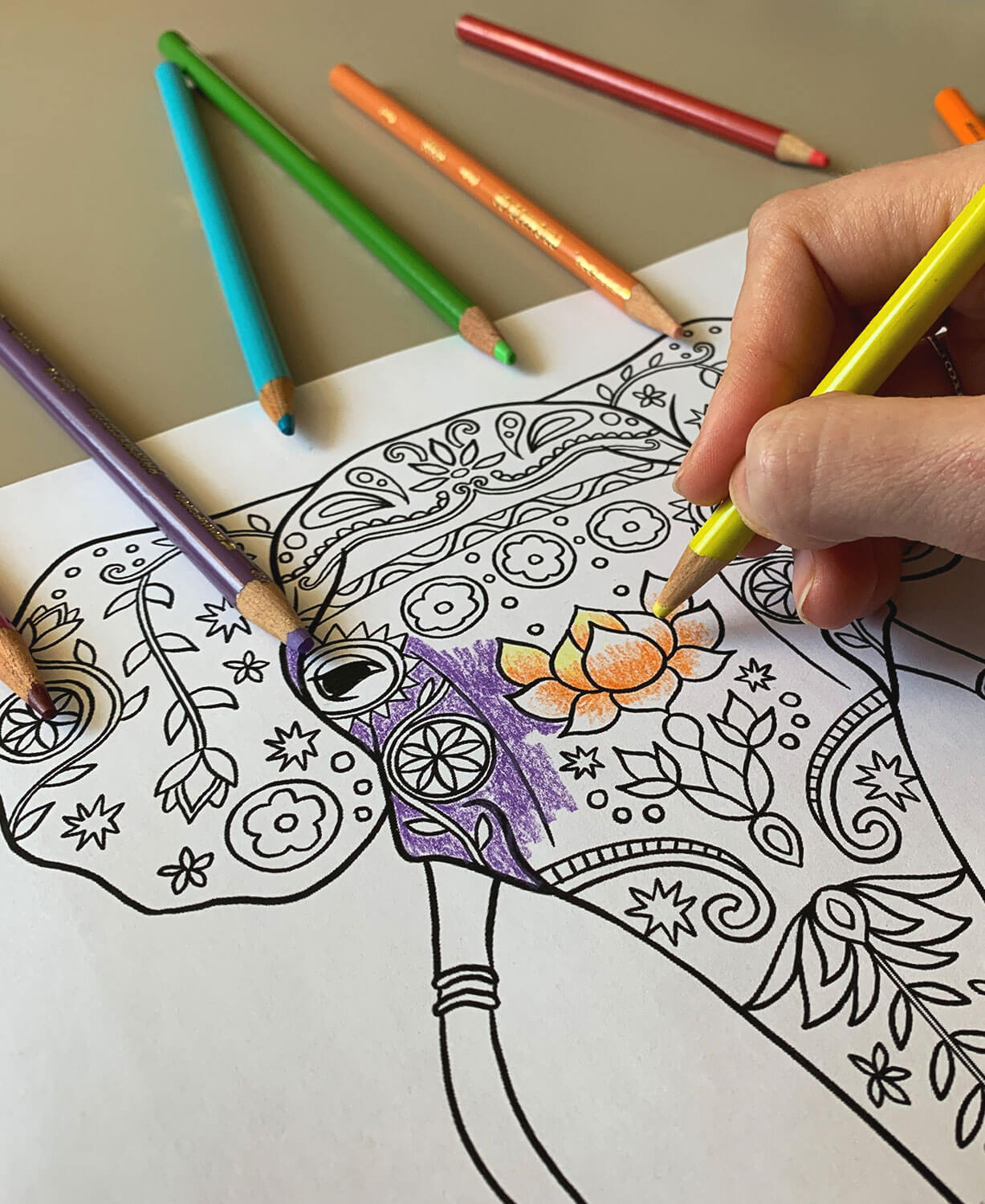 Soul Flower Designs Coloring Book - Printable (Digital Download)