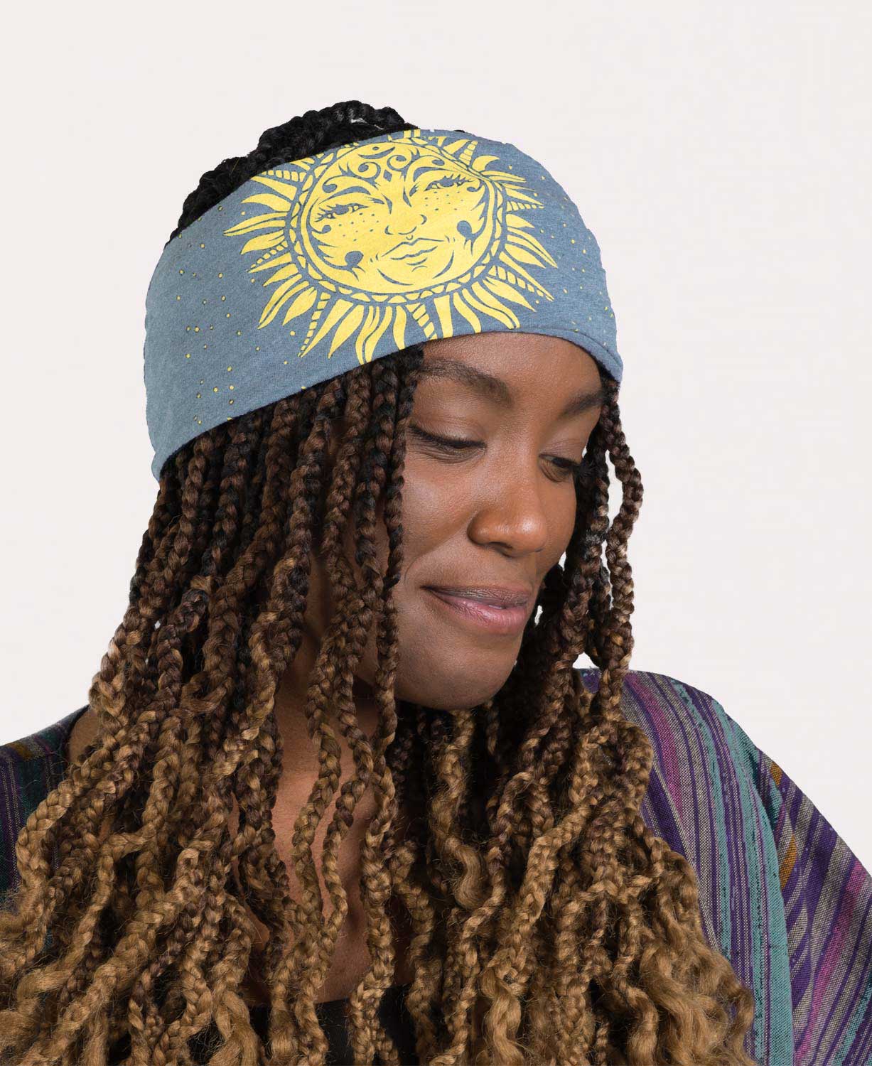 NEW! Celestial Sun Art Boho Headband Women