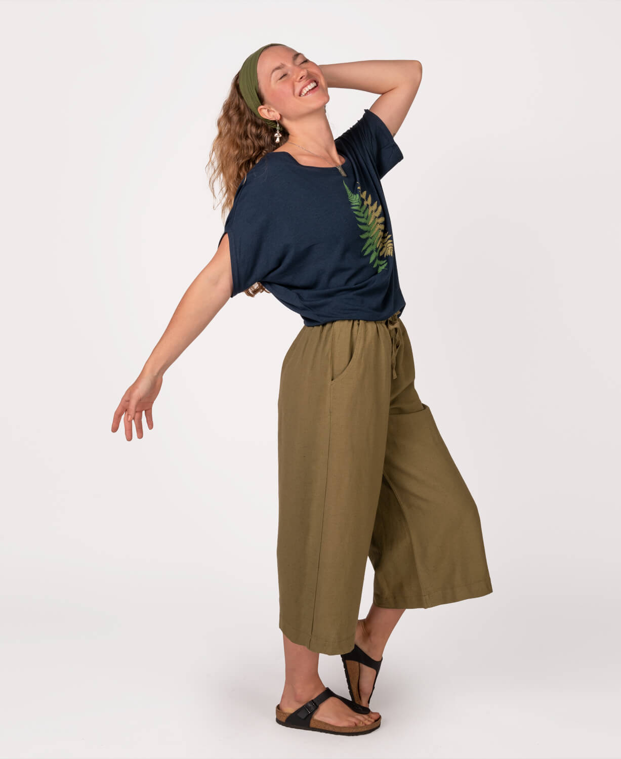 Ferns Bamboo Dolman Top Women