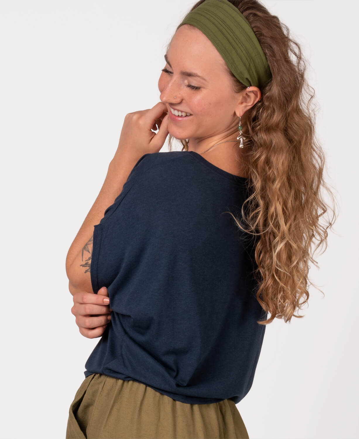 Ferns Bamboo Dolman Top Women