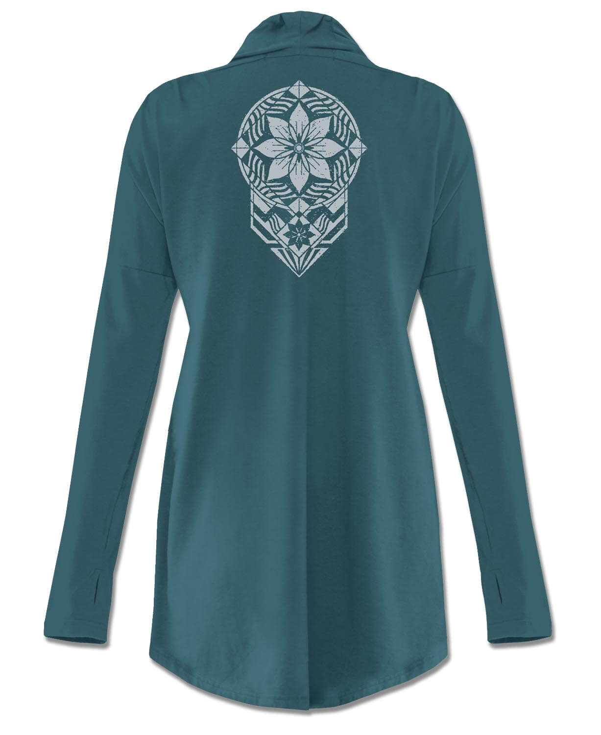 Window to the Soul Draped Cardigan