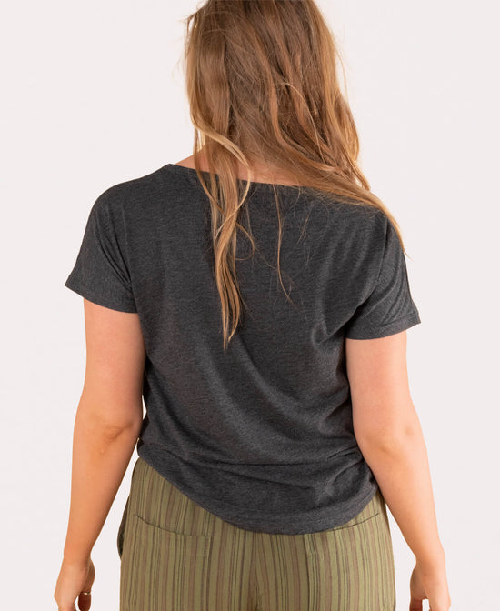 Mushroom Forager Slouch Top - Mushroom T-Shirt | Forager Tee | Soul Flower Women