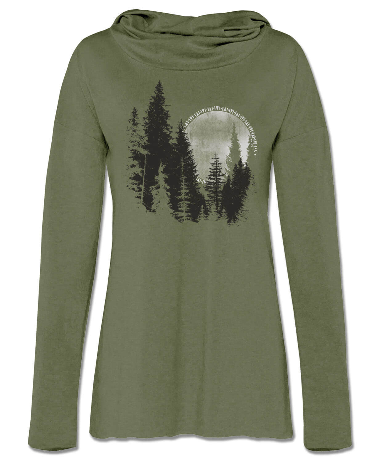 North Woods Cowl Yoga Hoody