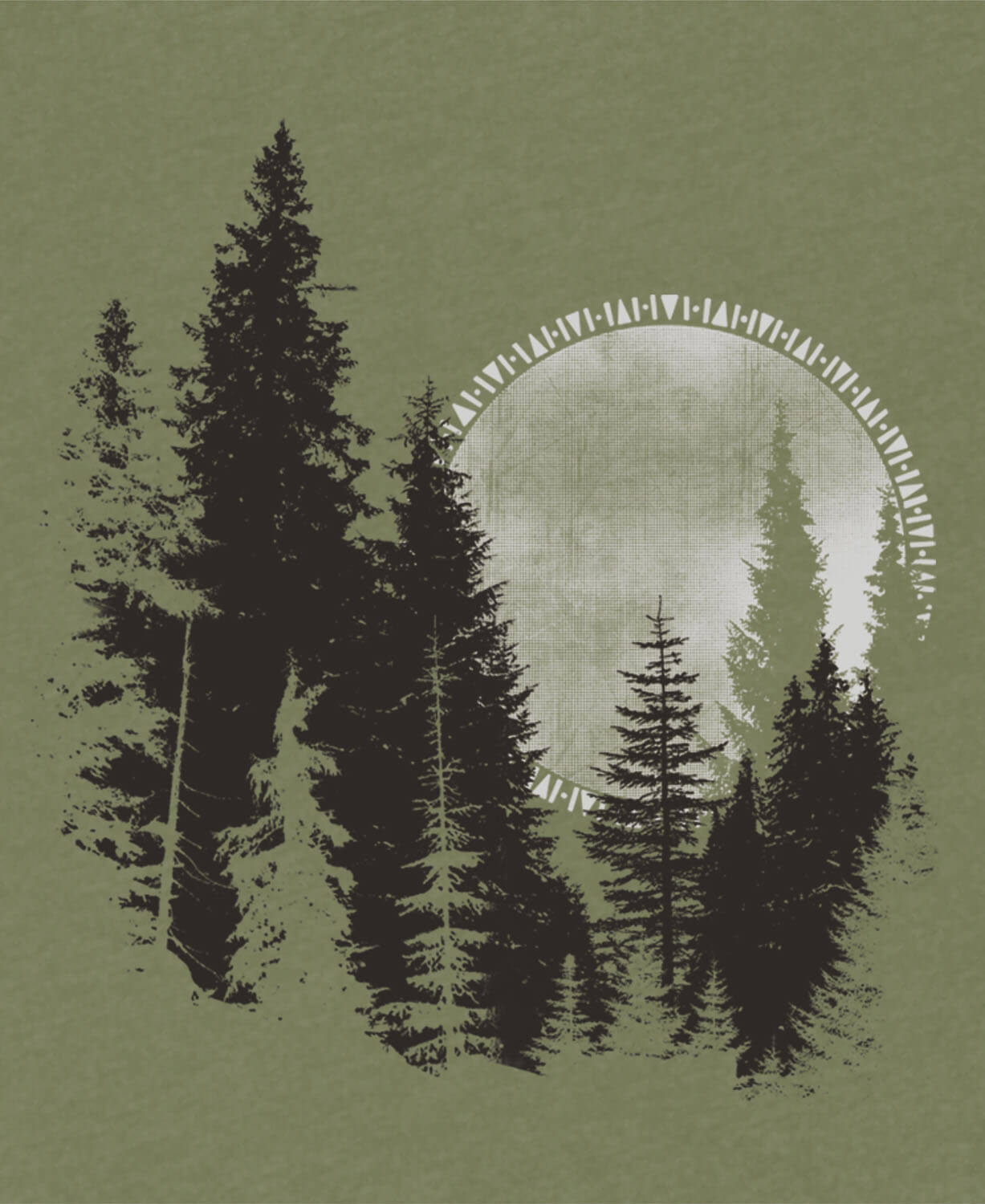 North Woods Cowl Yoga Hoody