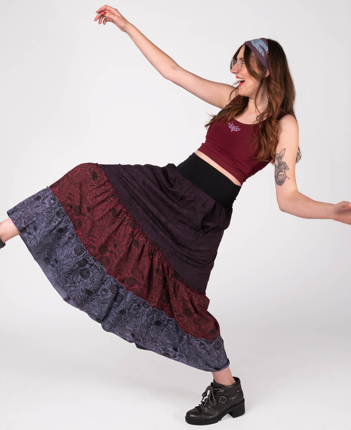 Closeout! Mini Moth Organic Cropped Tank Top Women