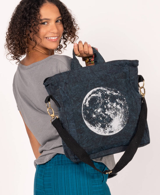 Full Moon Forager Bag - Moon Forager Bag | Hunter Gatherer Bag | Soul Flower