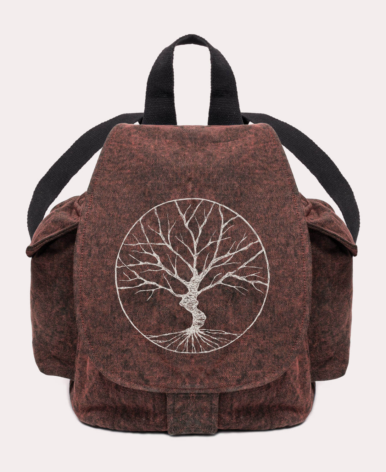 Sketchy Tree Slouchy Backpack