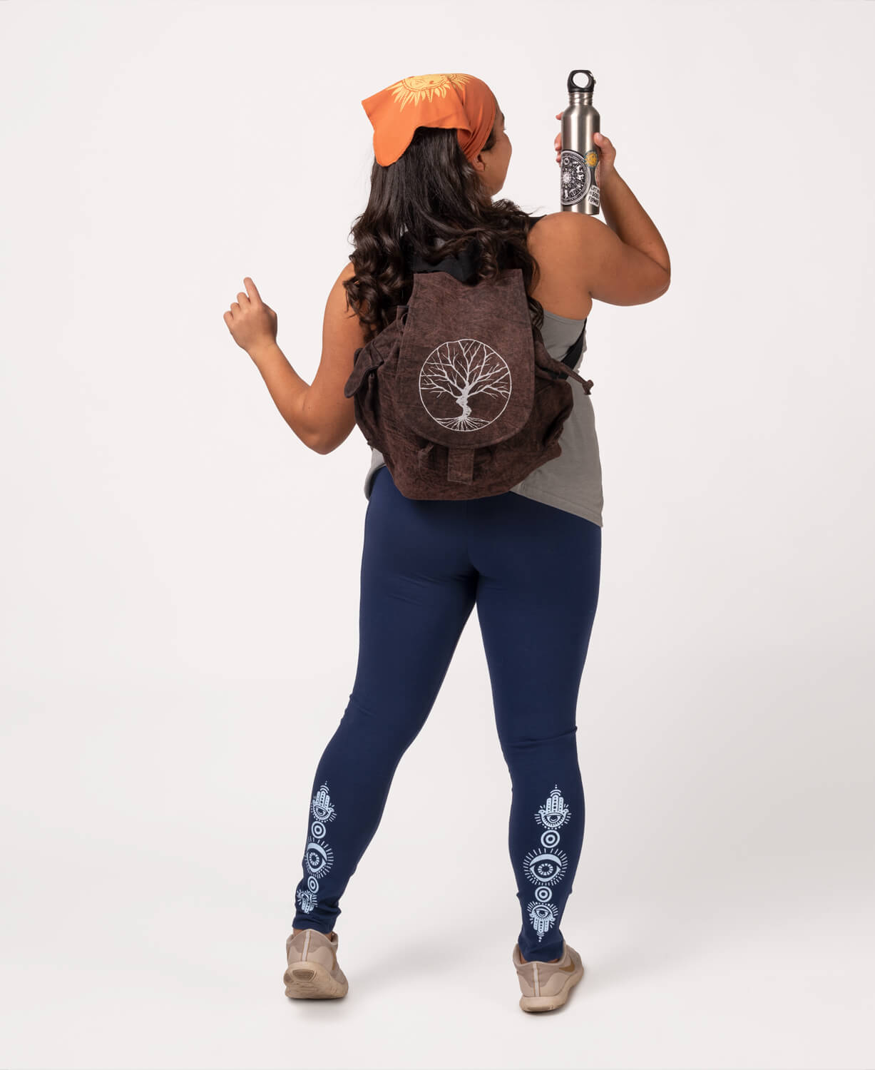 Sketchy Tree Slouchy Backpack