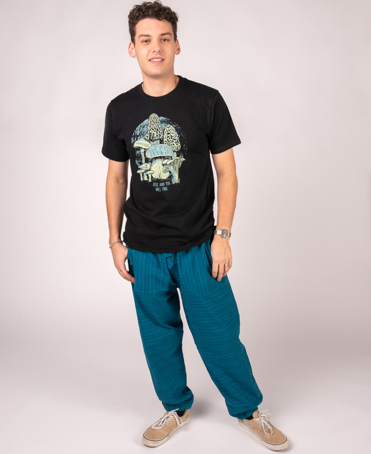 Mushroom Forager Organic T-Shirt - Unisex Men