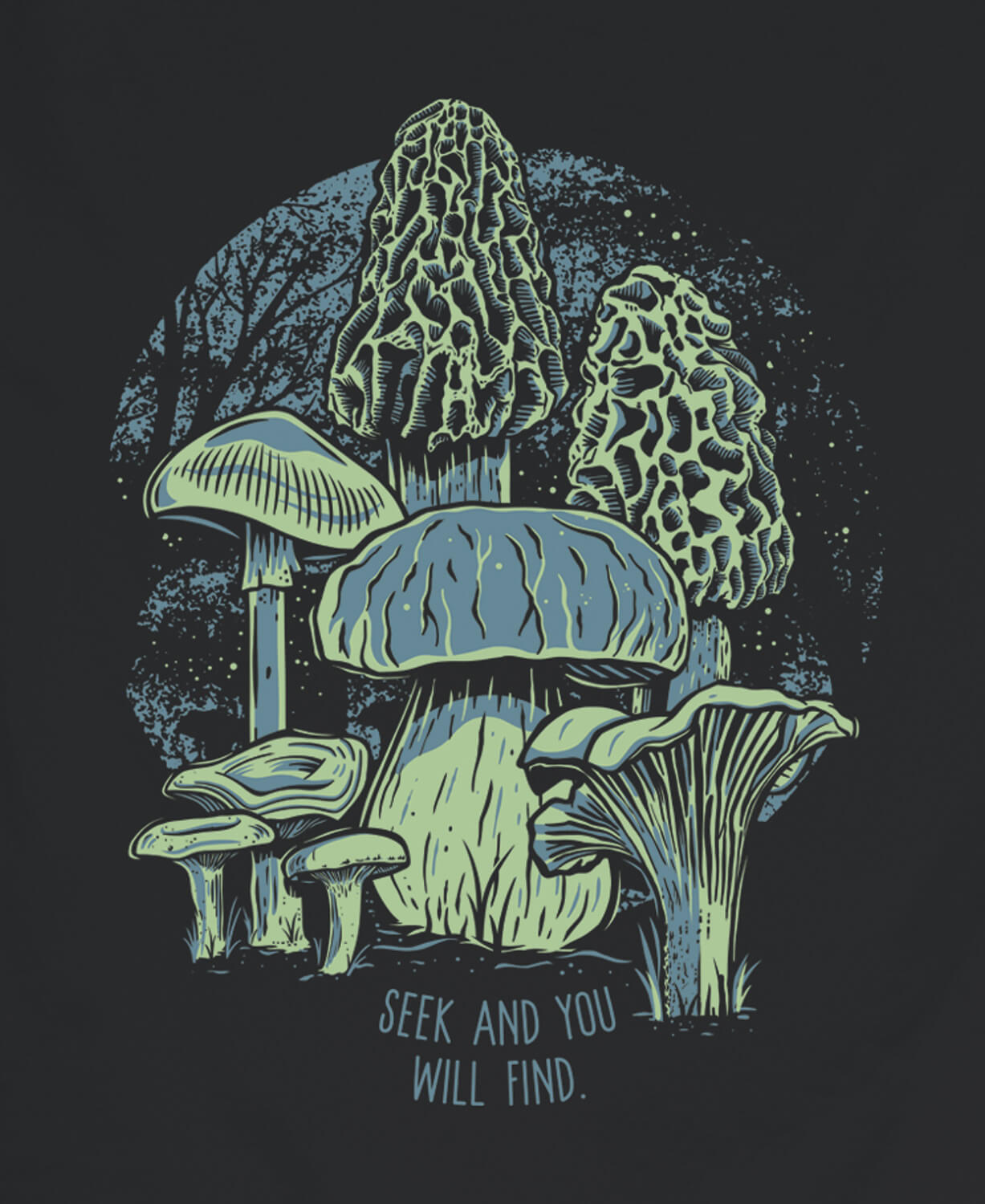 Mushroom Forager Organic T-Shirt - Unisex
