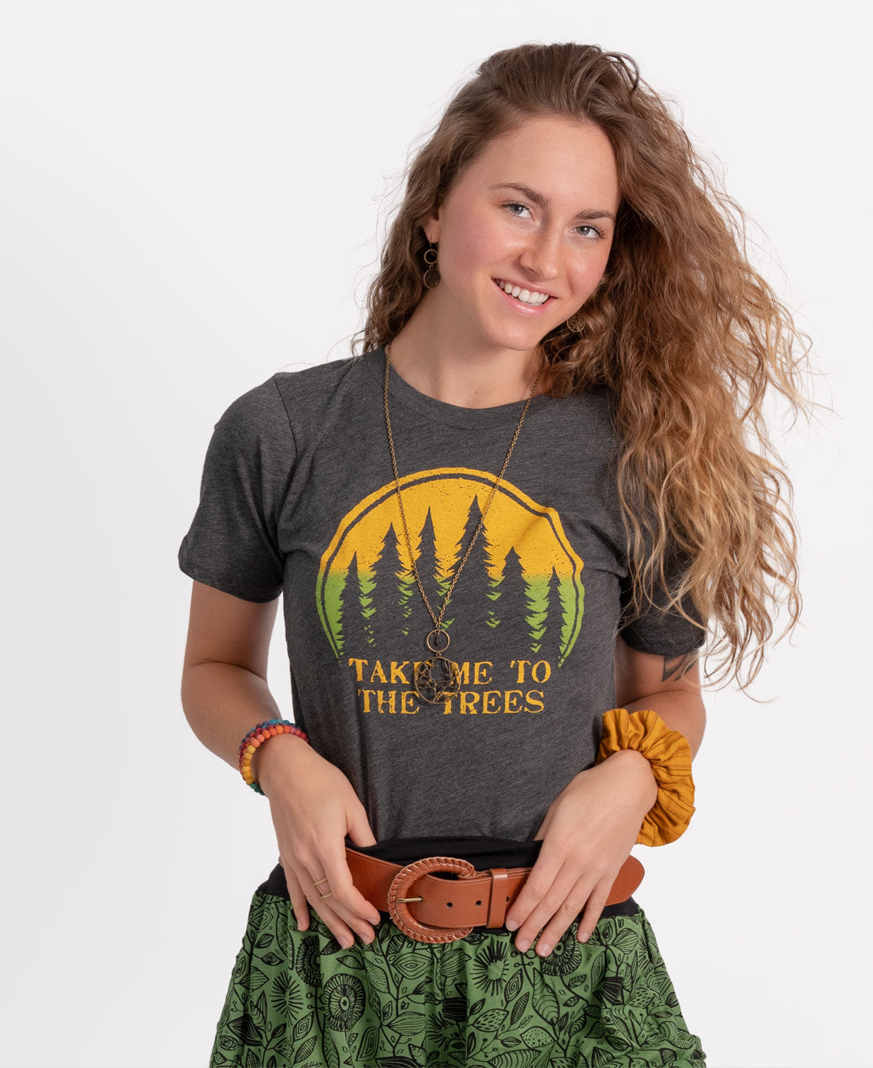 Take Me To The Trees Recycled T-Shirt - Unisex Women