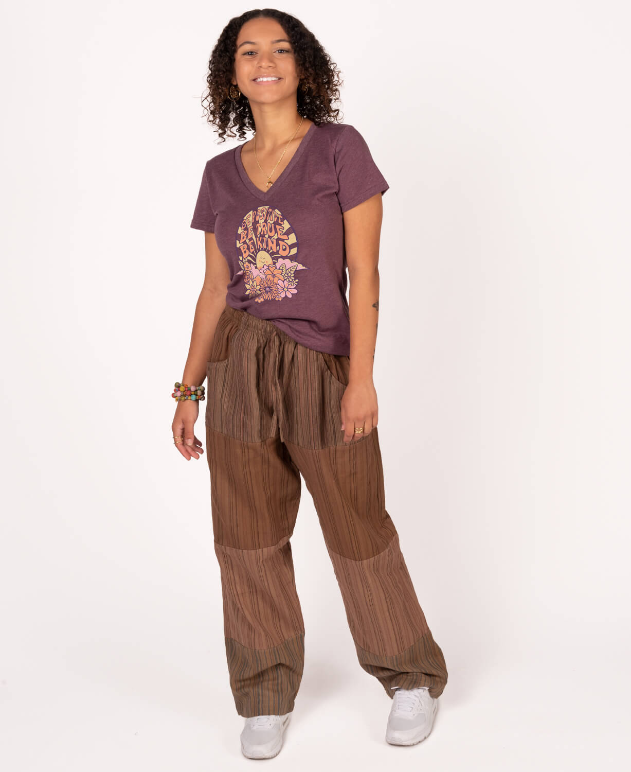 Positive True Kind Eco V-Neck T-Shirt Women