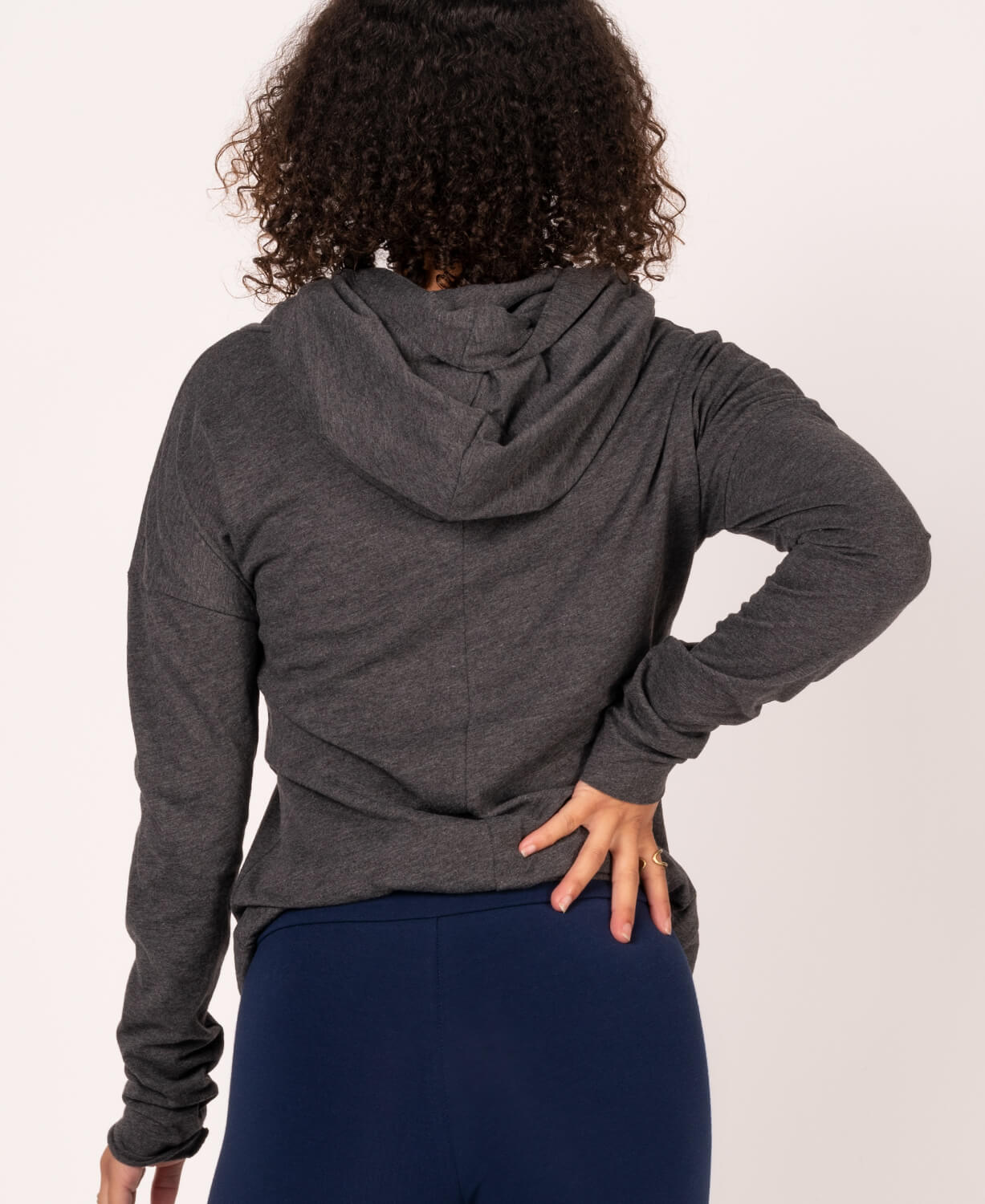 Ferns Cowl Yoga Hoody Women
