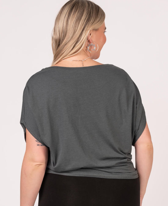 Closeout! Sun and Moon Bamboo Viscose Dolman Top - Sun and Moon Blouse | Flowy Top | Soul Flower Women