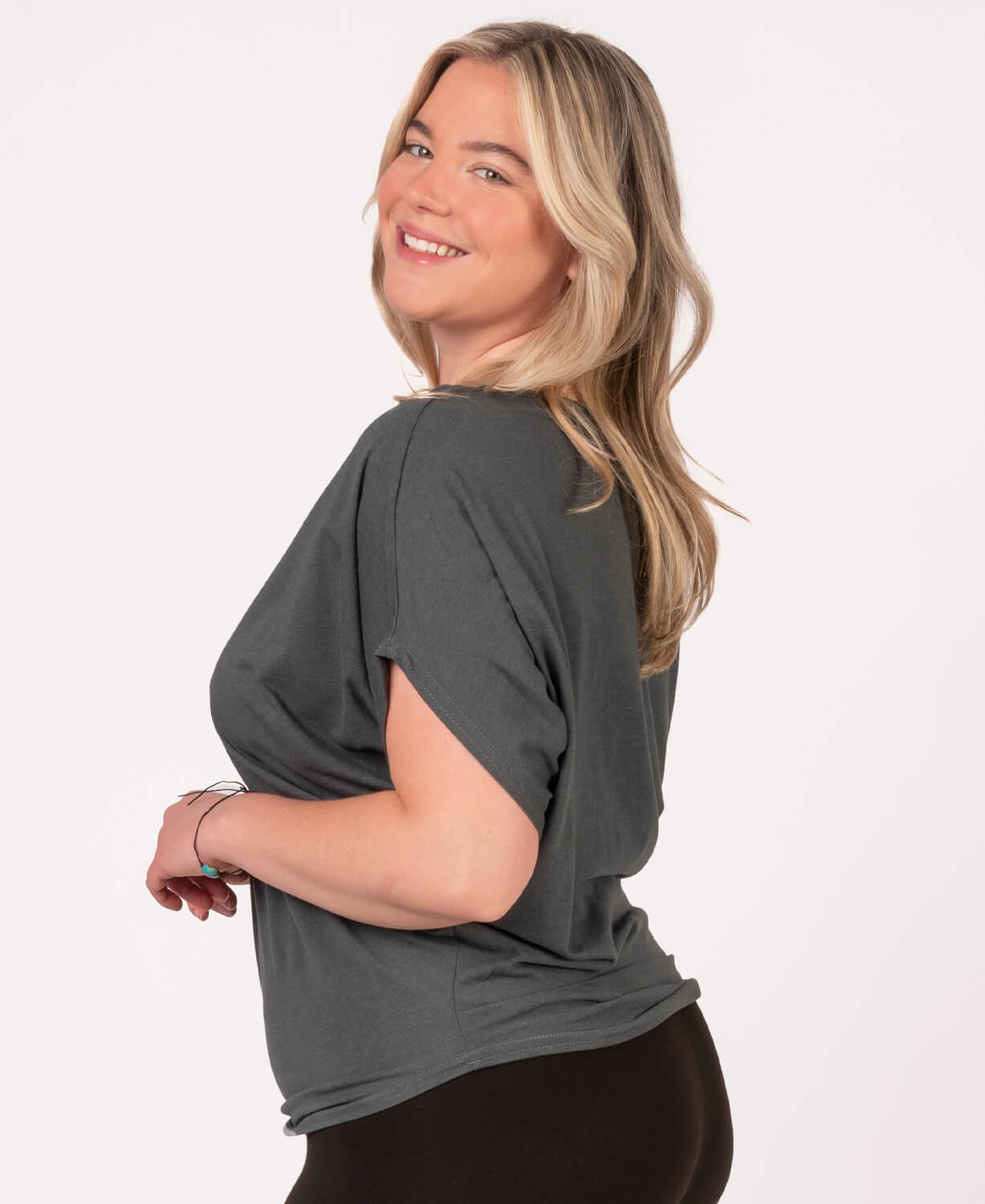 Sun and Moon Bamboo Viscose Dolman Top Women