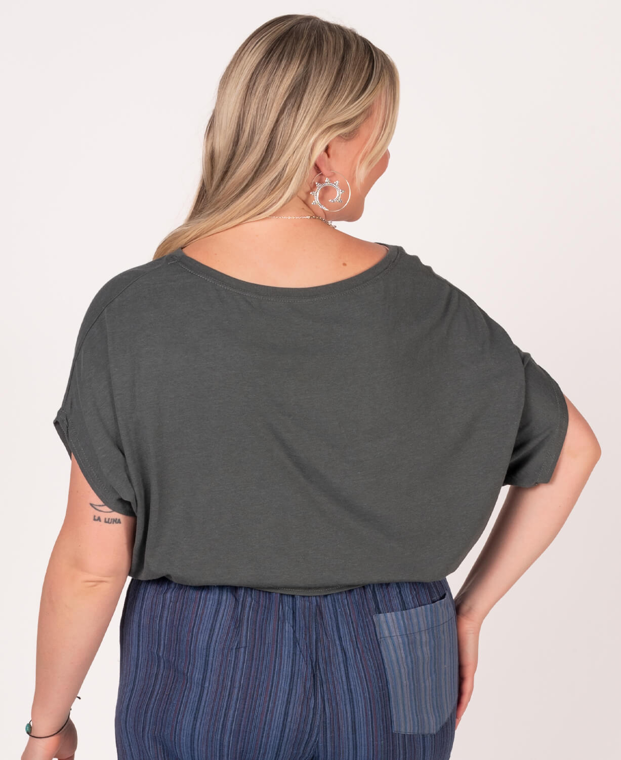 Lucky Koi Bamboo Viscose Dolman Top Women