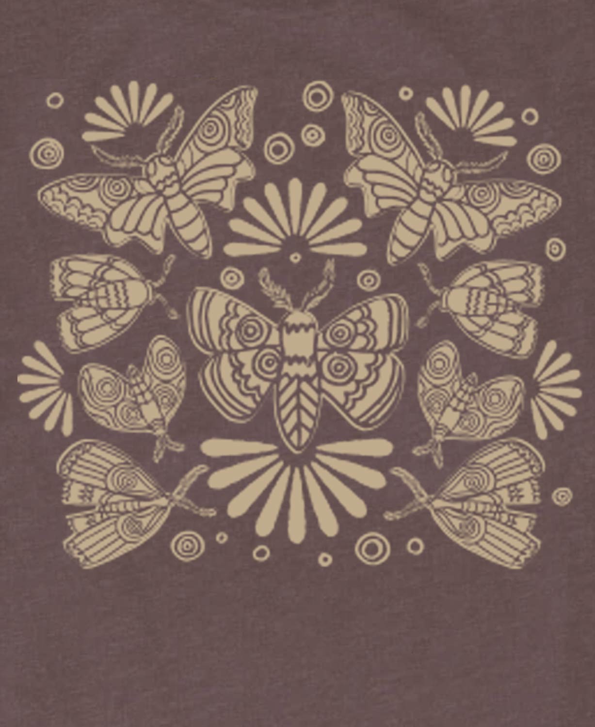 Mega Moth Recycled T-Shirt - Unisex