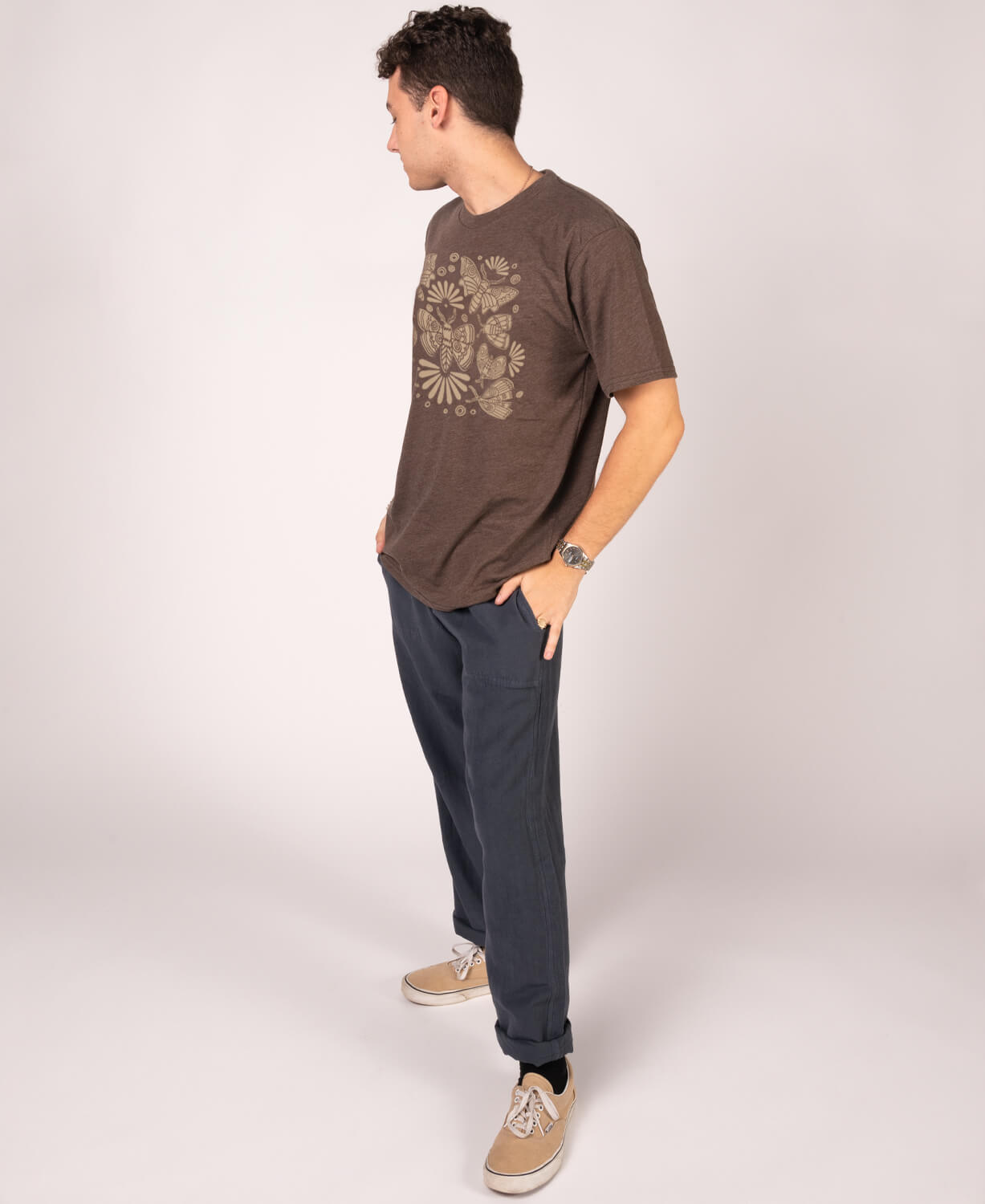 Mega Moth Recycled T-Shirt - Unisex Men