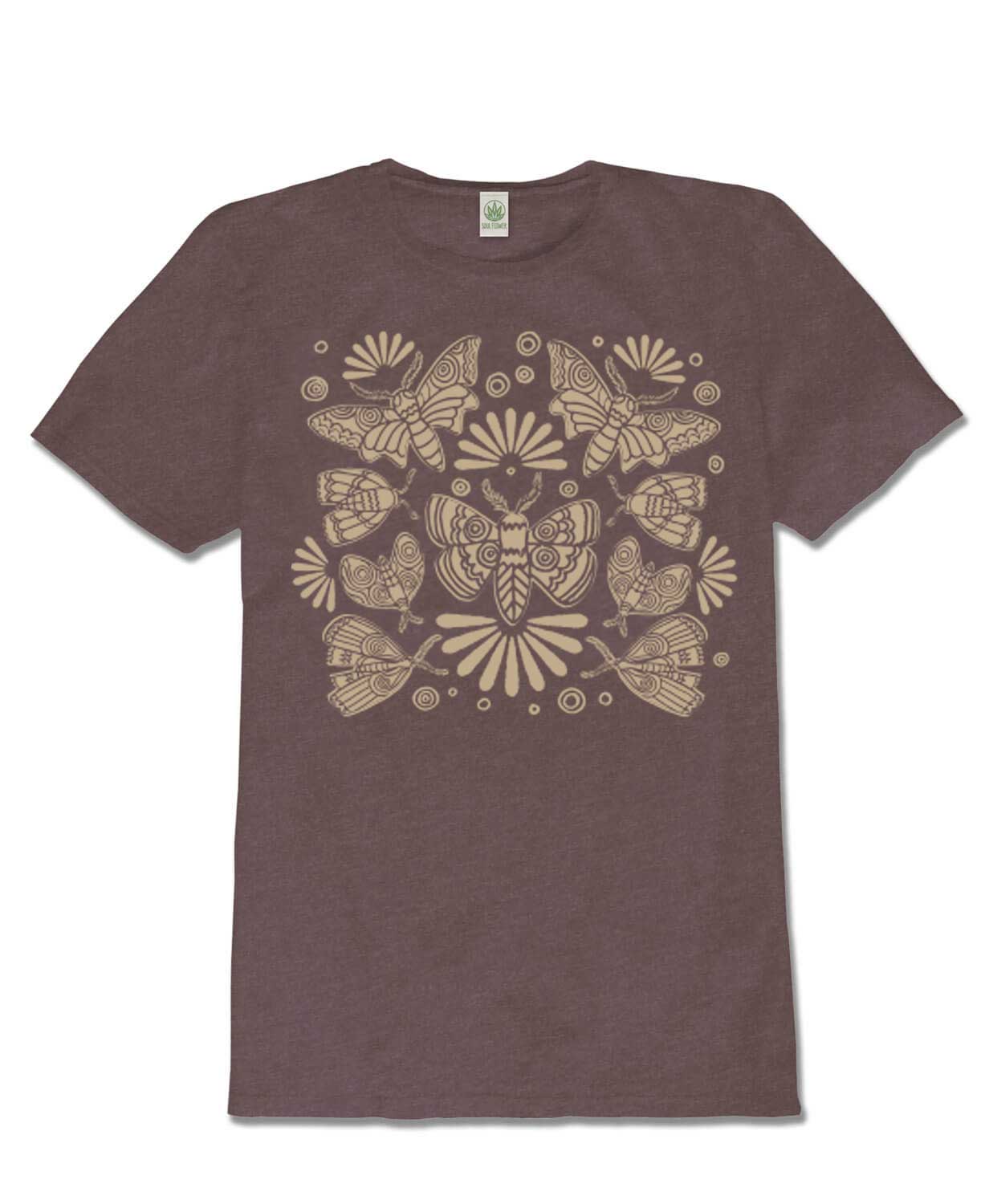 Mega Moth Recycled T-Shirt - Unisex