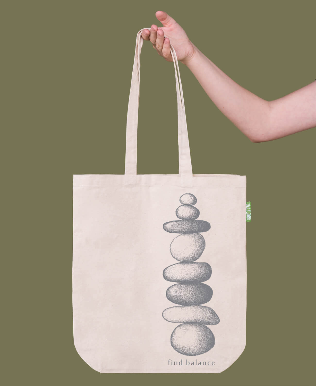 Find Balance Tote Bag