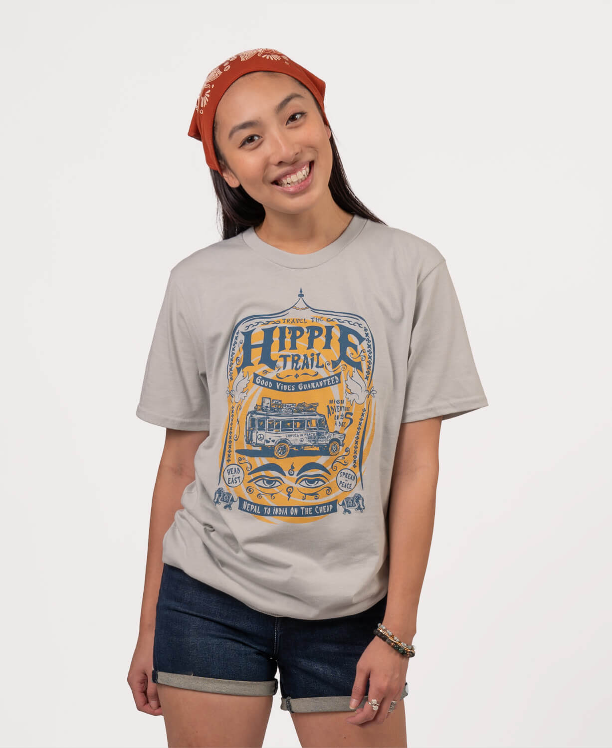 Hippie Trail Organic T-Shirt - Unisex Women