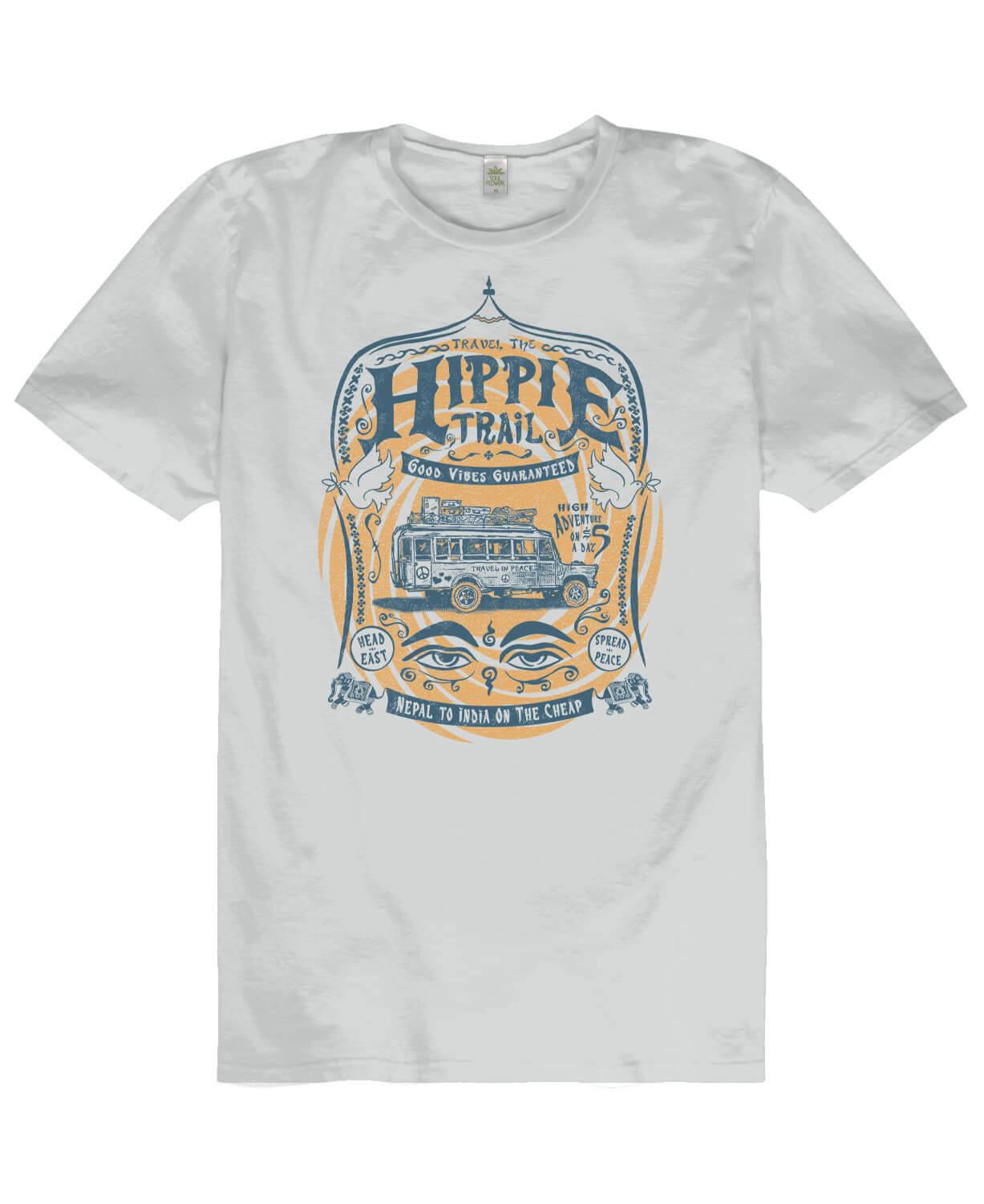 Hippie Trail Organic T-Shirt - Unisex