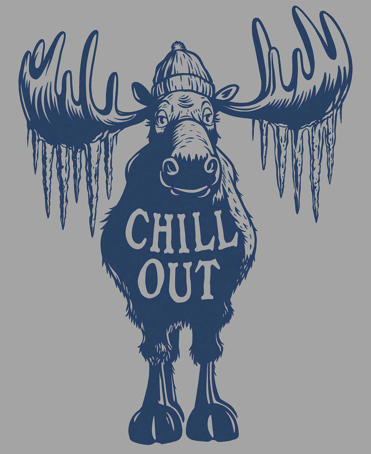 Chill Out Moose Organic T-Shirt - Unisex