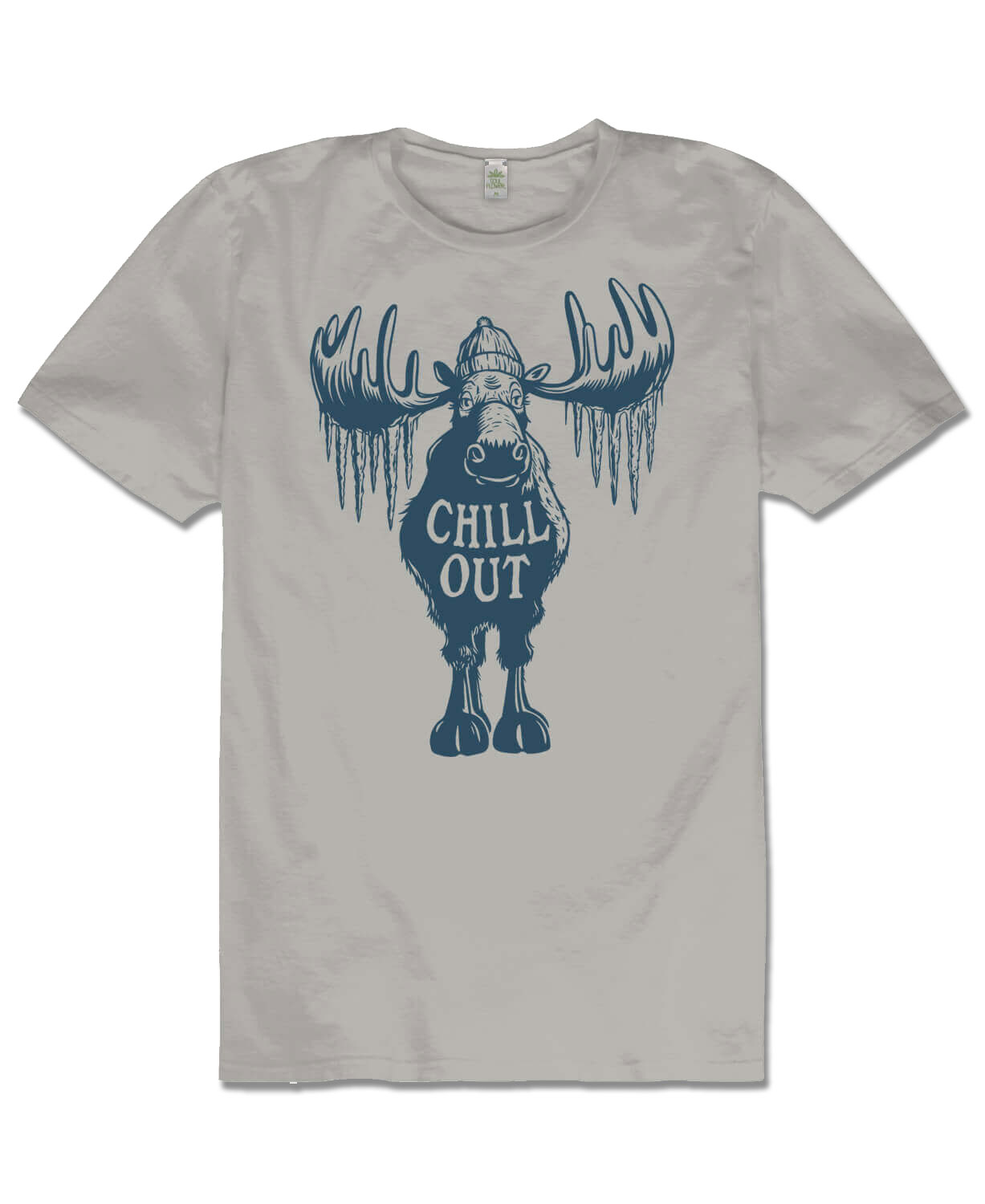 Chill Out Moose Organic T-Shirt - Unisex