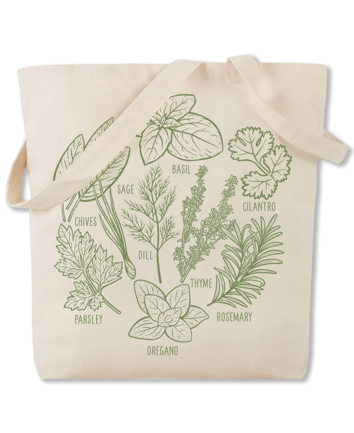 Herbs Botanical Tote Bag