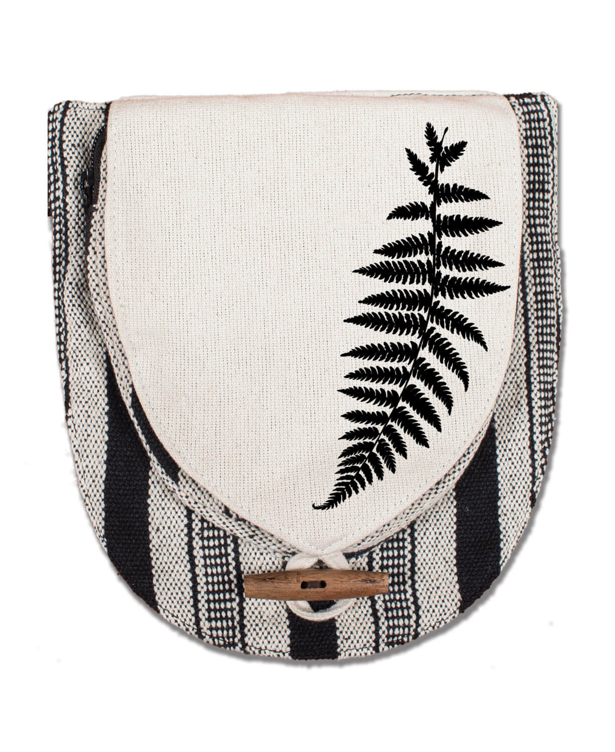 Leafy Fern Hip Bag - Natural