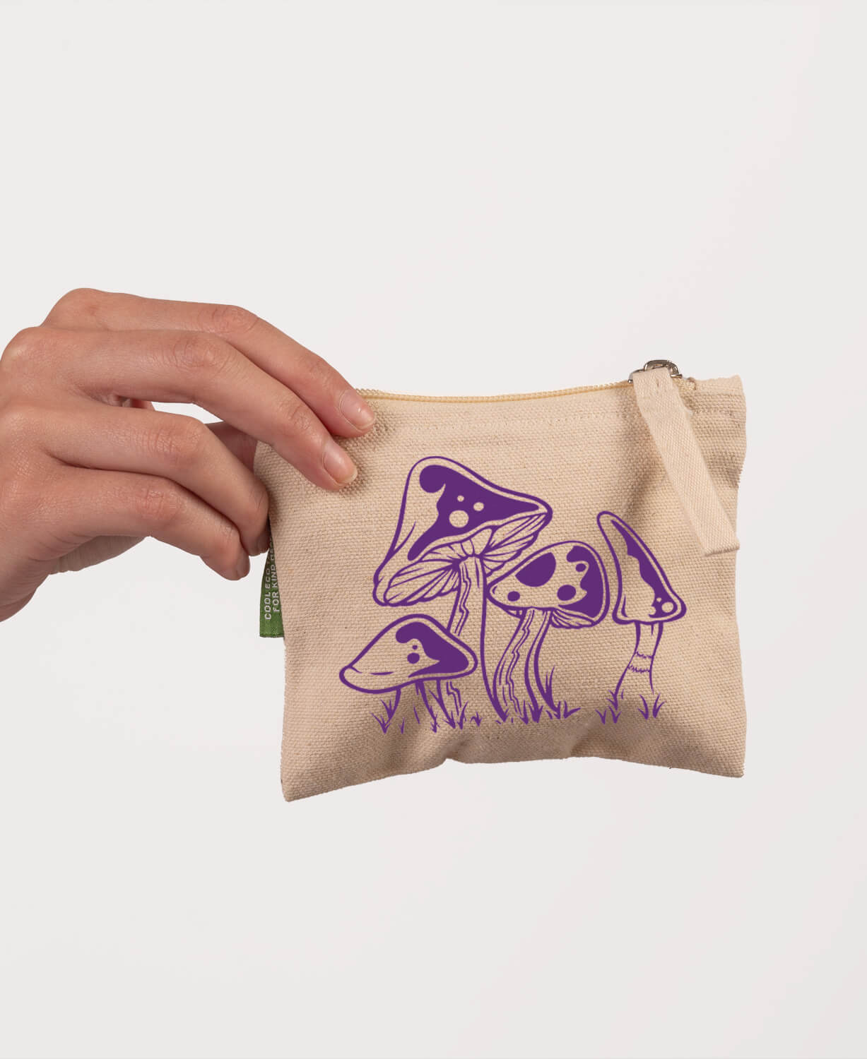 Psychedelic Mushrooms Small Zipper Pouch