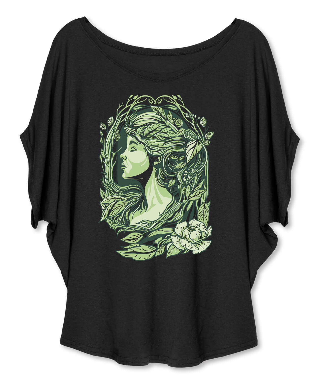 Mother Nature Bamboo Viscose Dolman Top