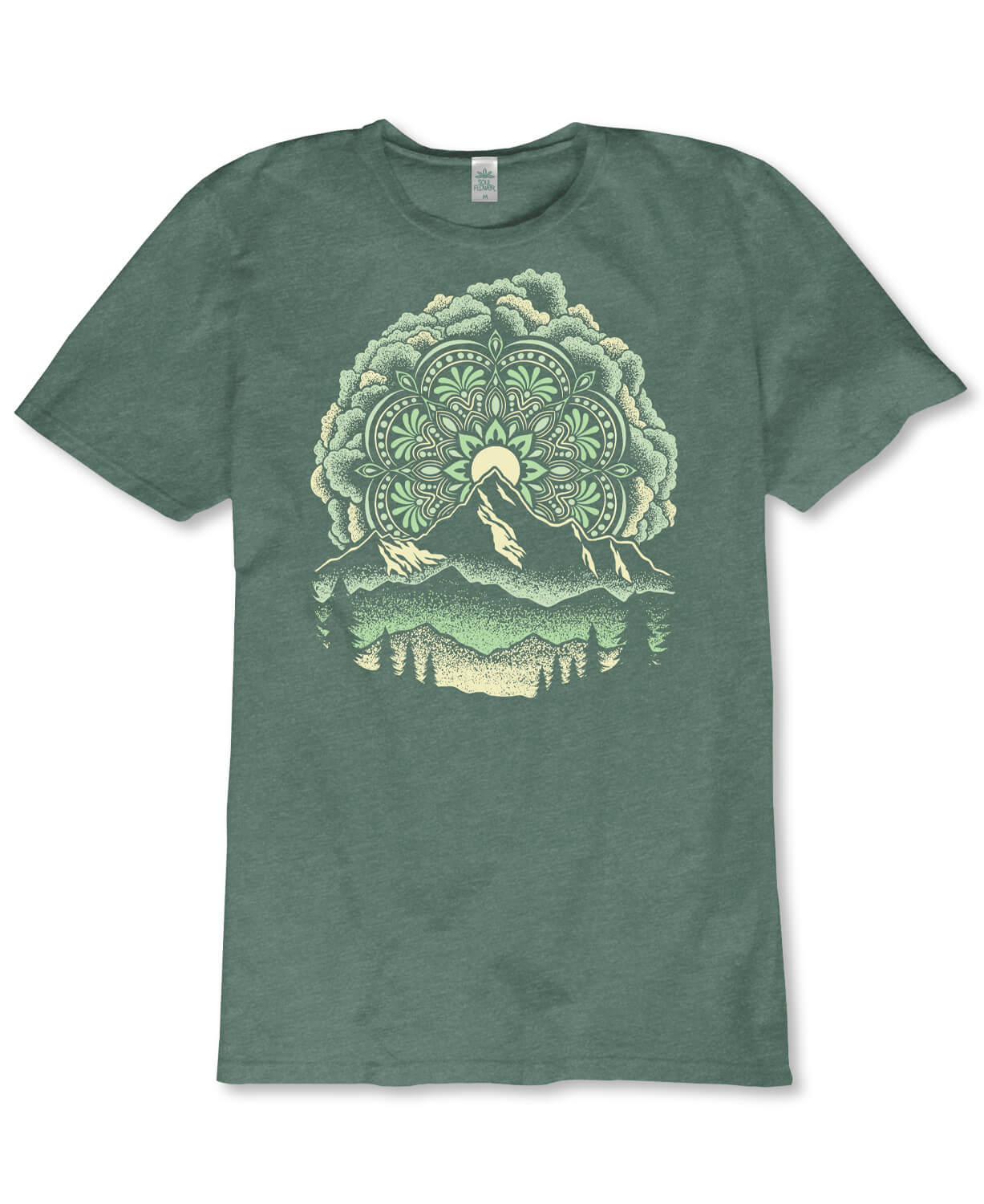 Summit Solstice Mandala Recycled T-Shirt - Unisex